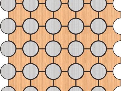 Mosaic decorative wallpaper