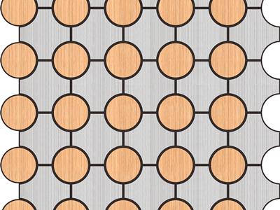Mosaic decorative wallpaper