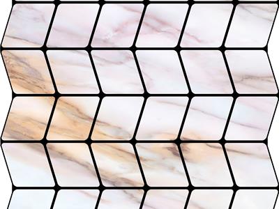 Mosaic decorative wallpaper