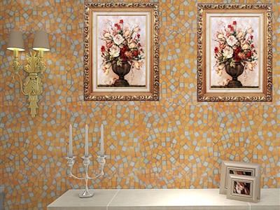 mosaic vinyl decoration wallpaper